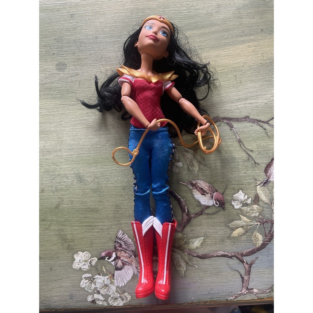 Super Hero Girls Wonder Woman Action Doll With Laso